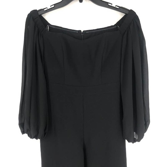 Petite Off-The-Shoulder Jumpsuit - Picture 6 of 13